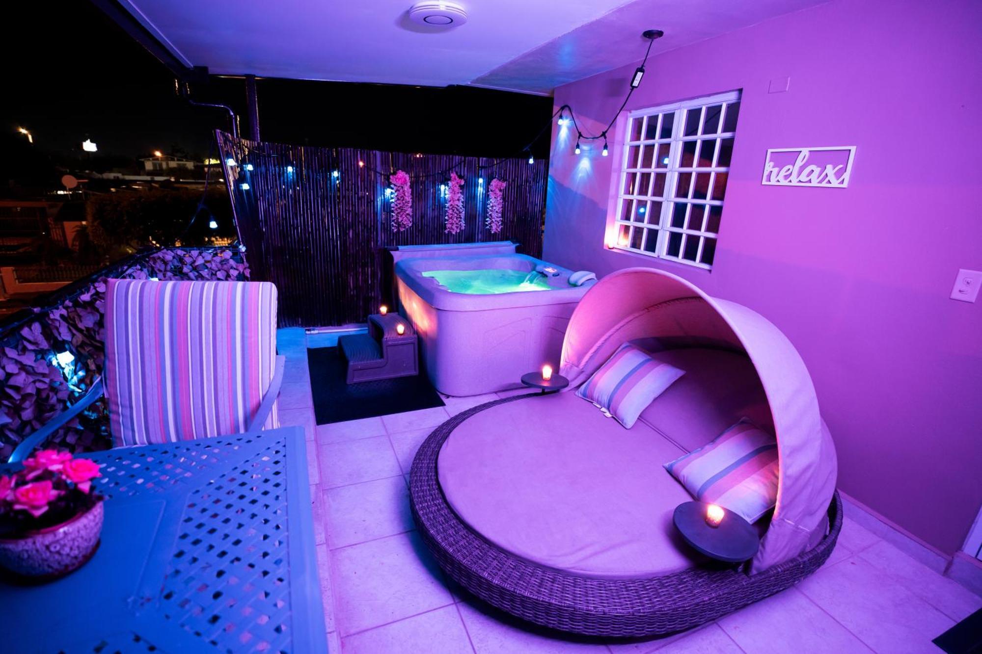 Luxury Retreat With Private Jacuzzi And Mountain Views Free Parking Apartment Ponce Luaran gambar